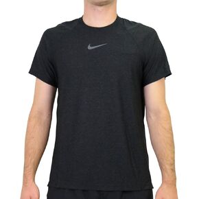 Nike Pro Men's Short-Sleeve Training Top (as1, Alpha, l, Regular, Regular, Large) Black