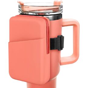 Silicone Water Bottle Pouch For Stanley Quencher Adventure 40 oz & Stanley IceFlow 20oz 30oz, Gym Accessories for Women, Stanley Cup Accessories, Water Bottle Pouch for Sports