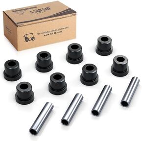 Golf Cart Rear Leaf Spring Bushing Kit Designed for 1994-up EZGO TXT/Medalist & 1992-up Club Car DS, Improve Your Golf Cart's Durability and Comfort