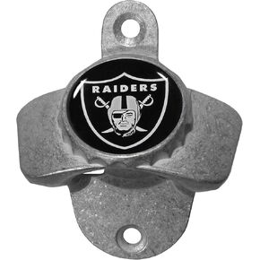 Siskiyou Sports NFL Oakland Raiders Wall Bottle Opener, Black, One Size (FWBO125)