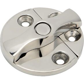 Stainless Steel 316 Boat Door Cabinet Hatch Round Turn Button Twist Catch Latch Rotation for Marines Yachts