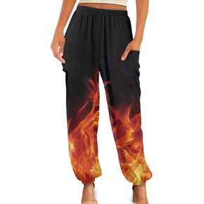 Youngerbaby Girls Harem Pants Women's Casual Summer Sweatpants with Pockets Yoga Harem Pants Sportpants