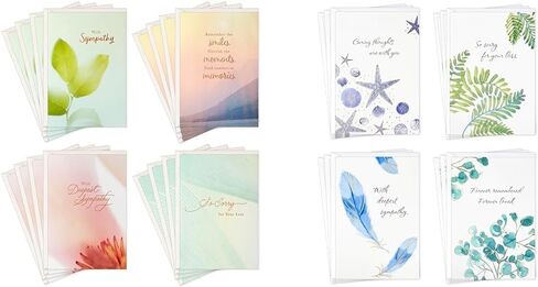 Hallmark Sympathy Cards Assortment, Nature (16 Cards with Envelopes) in Saudi Arabia