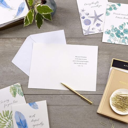 Hallmark Sympathy Cards Assortment, Nature (16 Cards with Envelopes) in Saudi Arabia