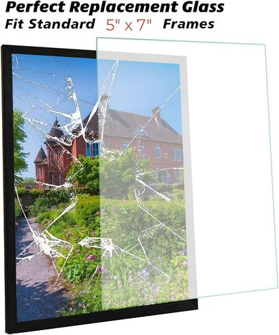 Acrylic Sheets 8x10, 0.04" Thick Clear Plastic Plexiglass Sheets for Picture Frames, Signs, Art Projects, DIY Crafts, Glass Replacement (Pack of 5) in Saudi Arabia