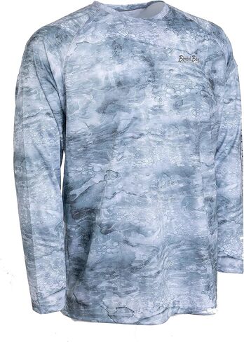 Bimini Bay Outfitters LTD Deep Currents Men's Long Sleeve Performance Fishing Shirt in Kuwait