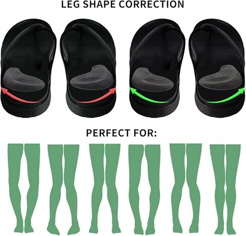 قطعتان من النعال لتصحيح الاستلقاء، نعال تصحيح النطق، نعال الاستلقاء والنعال الداخلية، نعال الاستلقاء، إسفين الكعب للإفراط في الاستلقاء لألم الركبة، الأرجل القوسية من نوع O/X in Kuwait