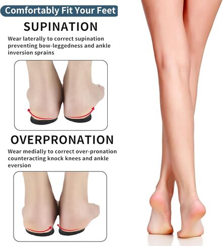 قطعتان من النعال لتصحيح الاستلقاء، نعال تصحيح النطق، نعال الاستلقاء والنعال الداخلية، نعال الاستلقاء، إسفين الكعب للإفراط في الاستلقاء لألم الركبة، الأرجل القوسية من نوع O/X in Kuwait