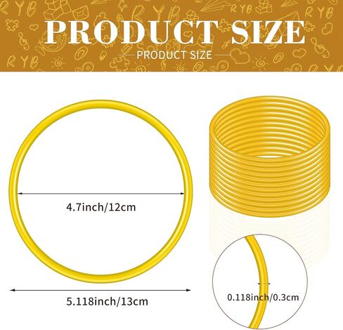 30 Pcs Plastic Ring Toss Game – Outdoor Toss Rings for Carnival Party Favors, Family Gatherings & Events | Perfect for Speed and Agility Practice in Saudi Arabia