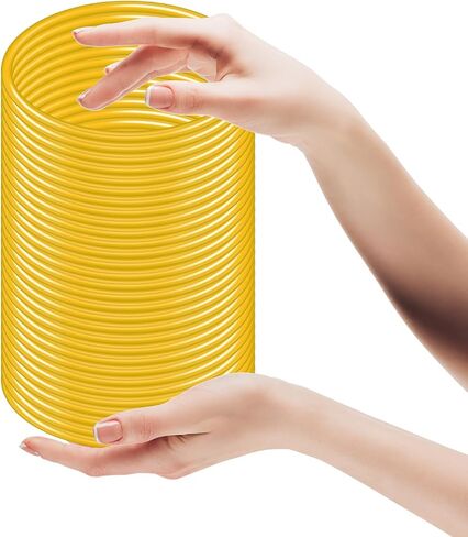 30 Pcs Plastic Ring Toss Game – Outdoor Toss Rings for Carnival Party Favors, Family Gatherings & Events | Perfect for Speed and Agility Practice in Saudi Arabia