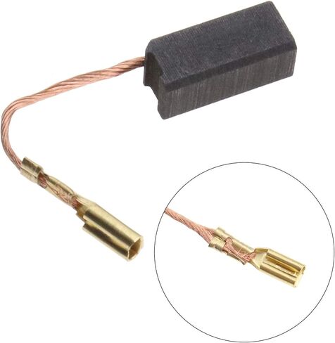خلق فكرة 2 أزواج فرش الكربون المحرك 15x7x6.3mm متوافق مع فليكس L 1109 L 1109 FE L 1109 A L 1503 VR L 1506 VR L 1509 F1109 in Saudi Arabia