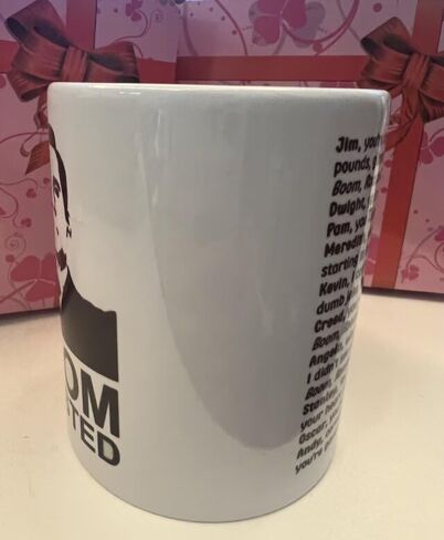 The Office Boom Roasted Funny Coffee Mug, Boom Roasted Mug, Gift for him, Gift for her, Michael Scott Mug 11oz in Saudi Arabia