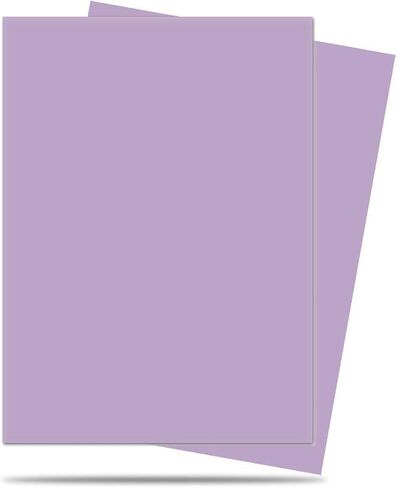 Ultra PRO - 50ct Standard Size Card Protector Sleeves (Lilac) - Protect You Collectible Trading cards, Sports Cards, & Gaming Cards with a Bright and Vibrant Color in Saudi Arabia