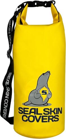 Seal Skin Covers Dry Bag 10L Waterproof Bag for Secure Storage, Ideal Dry Bags for Kayaking Waterproof Boat Accessories, Reliable Dry Bags Waterproof, Perfect Waterproof Bags for Boating Blue in Saudi Arabia