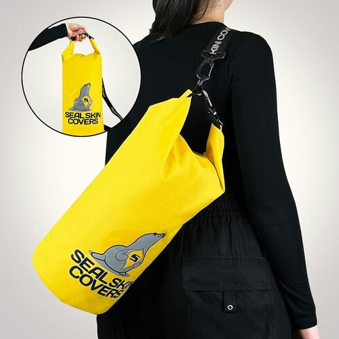 Seal Skin Covers Dry Bag 10L Waterproof Bag for Secure Storage, Ideal Dry Bags for Kayaking Waterproof Boat Accessories, Reliable Dry Bags Waterproof, Perfect Waterproof Bags for Boating Blue in Saudi Arabia