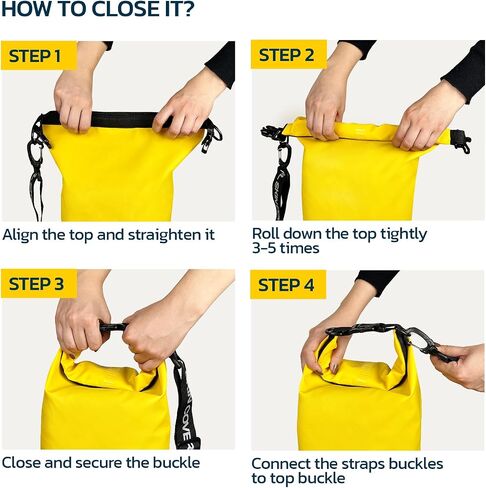 Seal Skin Covers Dry Bag 10L Waterproof Bag for Secure Storage, Ideal Dry Bags for Kayaking Waterproof Boat Accessories, Reliable Dry Bags Waterproof, Perfect Waterproof Bags for Boating Blue in Saudi Arabia