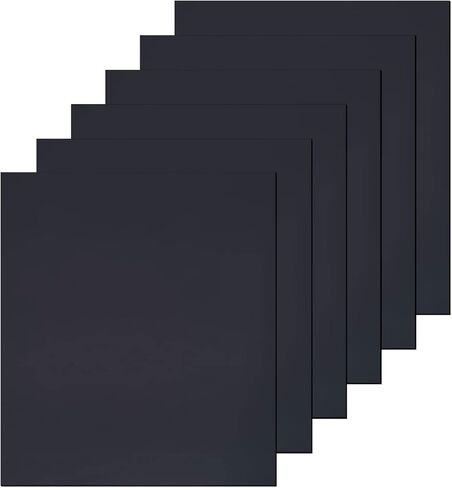 DARENYI قطعتان من صفائح الأكريليك، صفائح شبكية مقاس 12 × 12 × 1/8 بوصة، لوح أكريليك سميك، ألواح أكريليك سوداء، صفائح بلاستيكية للحرف اليدوية، الرسم، الطباعة، إطار الصورة وما إلى ذلك in Saudi Arabia