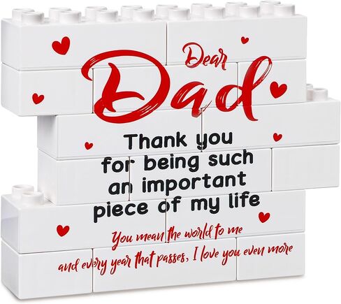 Unique Dad Gifts from Kids Daughter Son, Best Dad Ever Gifts, Creative Cool Gifts for Dad, Fathers Day Birthday Gifts for Father Dad New Dad Daddy -Dad Decorative Signs & Plaques in Saudi Arabia