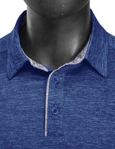 Derminpro Men’s Polo Shirts Short/Long Sleeve Quick Dry Athletic Golf T-Shirts in Saudi Arabia