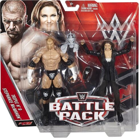 مجسم WWE Triple H وستيفاني مكمان، عبوتان in Saudi Arabia