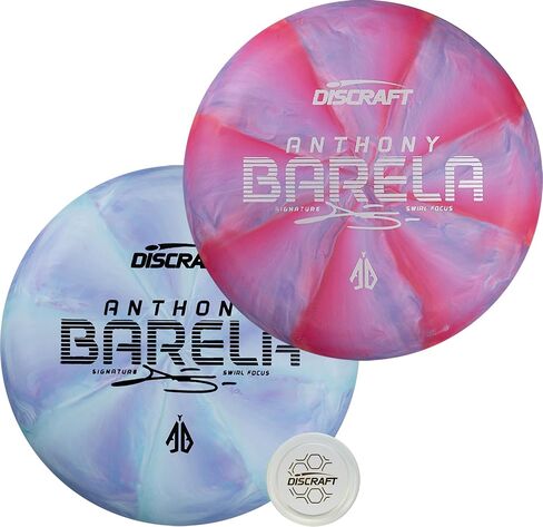 Discraft Anthony Barela Signature CT Focus 2-Pack | High-Performance Putters - Varied Colors and Foils - 173-174g in Saudi Arabia