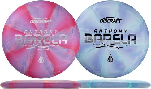 Discraft Anthony Barela Signature CT Focus 2-Pack | High-Performance Putters - Varied Colors and Foils - 173-174g in Saudi Arabia