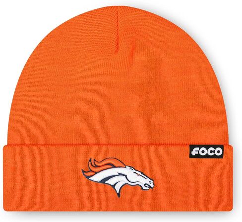 FOCO Men's NFL Team Logo Basic Beanie Hat in Saudi Arabia