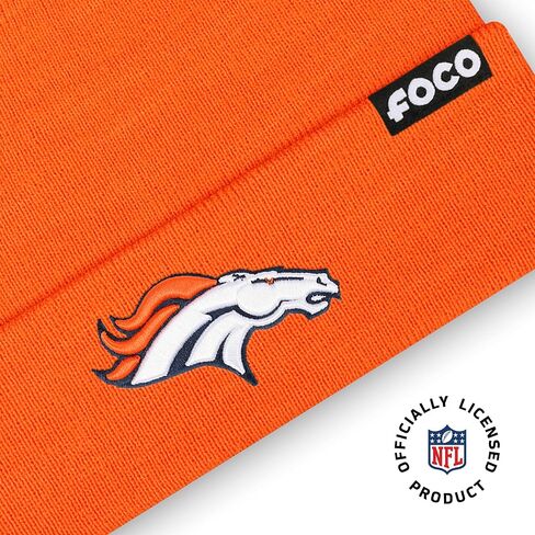 FOCO Men's NFL Team Logo Basic Beanie Hat in Saudi Arabia