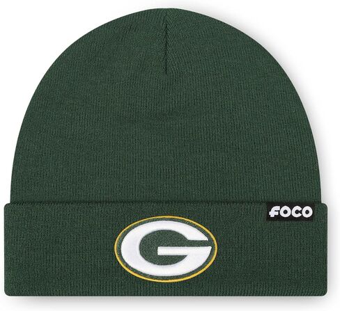 FOCO Men's NFL Team Logo Basic Beanie Hat in Saudi Arabia