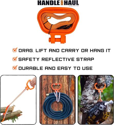 MULTUS Handle and Haul Basic Home and Garden Shop Construction Cord Organizer Handle and Strap to Secure and Carry or Drag Objects Fast and Easy in Kuwait