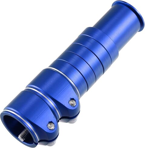 X AUTOHAUX 138mm Mountain Bike Stem Riser Fork Stem Extender Handlebar Bicycle Parts Aluminum Alloy Blue 1 Set in Saudi Arabia