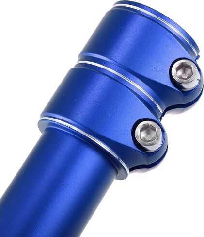 X AUTOHAUX 138mm Mountain Bike Stem Riser Fork Stem Extender Handlebar Bicycle Parts Aluminum Alloy Blue 1 Set in Saudi Arabia