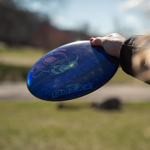 Discraft Full Foil Honeycomb Buzzz - قوس قزح وأزرق | المدى المتوسط ​​| إسب | سوبر كولور | 170 - 177+ جرام in Saudi Arabia