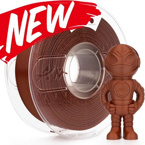 AMOLEN 3D Printer Filament PLA, 1.75mm PLA Filament Chestnut Brown PLA, 1KG/2.2lb, Dimensional Accuracy +/- 0.02 mm, Smooth & Non-Tangle, Fits for Most FDM 3D Printer, Supporting Up to 500mm/s in Saudi Arabia