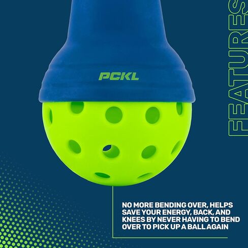 PCKL استرداد منتقي Pickleball العلوي | يمكنك التقاط كرات المخلل بسهولة دون الانحناء in Saudi Arabia