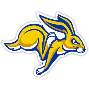 South Dakota State Jackrabbits 4 Inch Vinyl Mascot Decal Sticker Officially Licensed Collegiate Product
