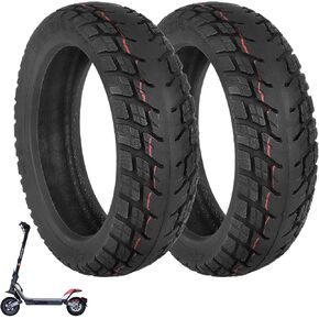Ulip 10.5 * 2.75 Vacuum Tire for Segway Ninebot P65 P100 P100S P100SU Electric Scooter Tubeless Wider and Thicker Tires Non-Slip Spare Wheels for Scooter (2 PCS)
