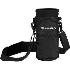 Stansport 1008-20-STA 1008-20 Bottle Carrier - Holdsup to Bottles, 40 oz,Black