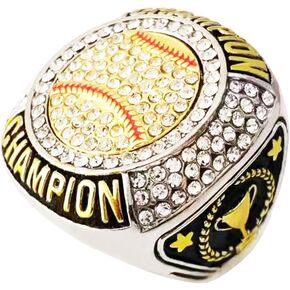Baseball Champion Ring Trophy Award Winner MVP Collectible Gift Championship Ring