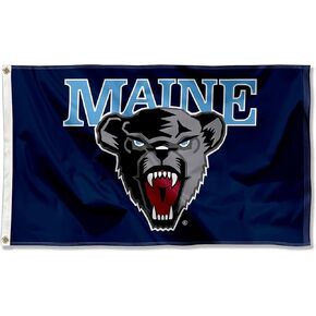 Maine Black Bears College Flag