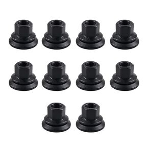 Wheel Nut 611-936 6509424AA Fit for Dodge/Ram 3500 4500 5500, M14-1.5 Flange - 22mm Hex, 28.5mm Length, Medium, (10pcs)