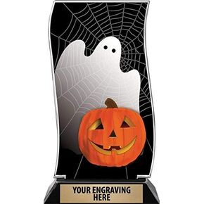 Crown Awards Halloween Trophies - 7.25" Spectrum Acrylic Halloween Trophy Prize Prime
