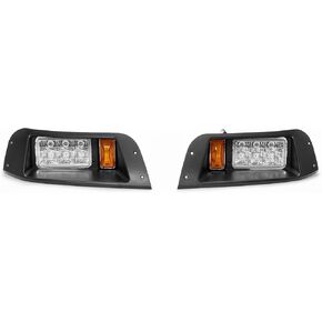 مصابيح أمامية LED لعربة الجولف EZGO TXT 1996-2013 موديلات الغاز والكهرباء، استبدال/ترقية