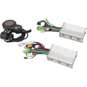 500W Brushless Motor Controller Kit for Electric Bike Scooter with LCD Display, Dual Drive, 24V 36V 48V, 25A Current Limit