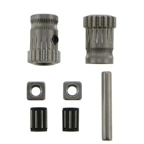 3D Printer Drive Gears Kit DGZZI 1Set Hardened Steel Dual Drive Gears Kit DriveGears Extrusion Wheel for Prusa MK3 MK3S 3D Printer DDB Sherpa Extruder
