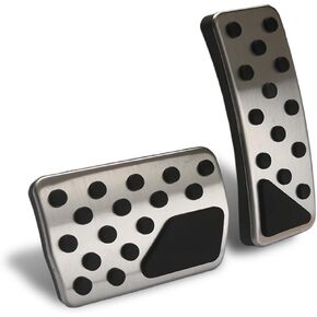 Anti Skid Gas Accelerator Pad Brake Foot Pedal Cover Compatible for Jeep Grand Cherokee WK2 Dodge Durango 2011-2024 Interior Parts