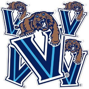 Desert Cactus Villanova University Stickers VU Wildcats Stickers Wildcats Vinyl Decals Laptop Water Bottle Car Scrapbook T3 (Type 3-4)