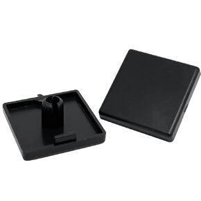 4545 European Standard Aluminum Profile End Cap,Black Plastic T-Slot Aluminum Profile Accessories(10pcs)