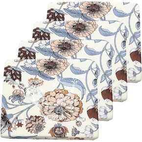HAOYONG 4PCS Patio Sofa Cushion Cover Waterproof Outdoor Cushion Covers Stretch Patio Sofa Slipcovers Replacement Patio Furniture Cushions Couch Slipcovers Sofa Seat Cover for Indoor Outdoor Cushions
