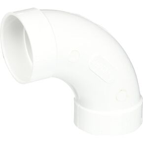 VM103/5510 FT013 90-Degree Sweep PVC Fitting, White